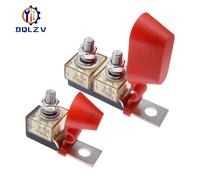 Kit blocco fusibili per montaggio terminale M8 30A-300A 58V Anello fusibile Porta terminale batteria marina Protezione accensione per camion barca RV
