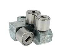 Kit blocco guida lama anteriore sega a nastro strumento elettrico 42-28-0211 multiuso 42-28-0206 Kit rullo guida montaggio ferroviario - 0211