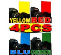 KIT BLUE YELLOW RED GREEN FILTER P SERIES COMPATIBILE CON COKIN P020 P001 P003