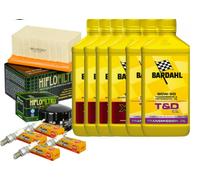 KIT BMW R 1200 R CLASSIC BARDAHL 15W50 FILTRI HIFLO CANDELE E T&D 80W90 2012
