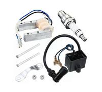 Kit bobina di accensione CDI, magnete, statore, bobina, candela per moto a 2 tempi da 49 cc, 50 cc,