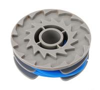 Kit bobina e tappo compatibile con decespugliatori Worx WA0037 WG168 WG184 WG190 WA0014 e modelli RLT5030SG RLT5125 RLT5127 RLT6130 RY41140 (C)