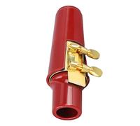 Kit Bocchino per Sassofono Contralto, Accessori per Strumenti Bocchino per Sassofono Contralto Dal Design Standard di Buona qualità del Suono per la Sostituzione (Rosso)