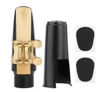 Kit bocchino per sassofono contralto, bocchini per sassofono contralto con legatura in metallo, ance, cuscini e cappuccio in plastica, strumenti musicali per sassofono sax tenore