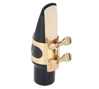 Kit Bocchino per Sassofono Contralto in ABS, Clip con Fibbia in Metallo, Ancia da 2,5, Cappello in Plastica, Cuscinetto per Bocchino, per Qualsiasi Sassofono Contralto Standard