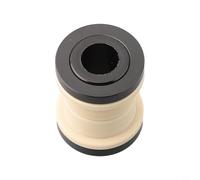 Kit boccola DU per ammortizzatore posteriore 22-68 mm compatibile con Fox e per componenti di biciclette, lega di alluminio con cuscinetto in gomma (22 mm)