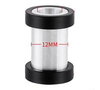 Kit Boccola per sospensione MTB Aluminum Alloy 8mm Foro Kit Boccola | Compatibile MTB posteriore, riduce larghezza shock, per materiale leggero, finitura argento e nera, uso pratico(26mm)
