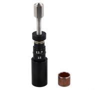 Kit Boccole DU e Cuscinetti MTB Kit Boccole DU e Cuscinetti MTB | Finestrino visione e scala, installazione precisa, rimozione accurata, sicurezza riparazione shock(black)