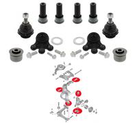 MAPCO 53309/4 Kit riparazione, Giunto di supporto / guida