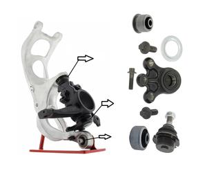 Kit Boccole, Giunto Sferico, Di Fusello Anteriore Per Citroen C5, C6