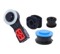 Kit boccole manuale cambio Per Ford Per Focus MK2 Per Fiesta MK5 Boccola | Kit Di Riparazione Boccole Terminali Cavo Leveraggio Cambio Tirare La Leva Del Cambio 4S6P-7412-AA(1 SET)