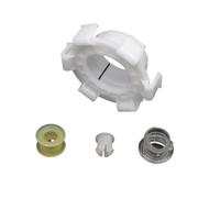 Kit boccole manuale cambio Per Per Jetta Per Bora Per Golf MK4 | Kit di riparazione boccola cavo leva cambio manuale Collegamento estremità selettore cambio(1set)