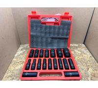 KIT BOCCOLE OFFICINA Set 18 pz Bussole Ad Inserto RINFORZATI