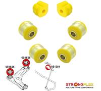 Kit boccole Sport Della Braccio / barra antirollio anteriore per Peugeot 1007