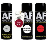 Kit bomboletta spray per Citroen M5P9 Rouge Babylon Nacre vernice auto...