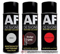 Kit bomboletta spray per Dodge QR8 Director Red Metallic vernice auto...
