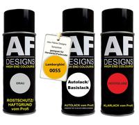 Kit bomboletta spray per Lamborghini 0055 Super Fly Yellow vernice auto verni...