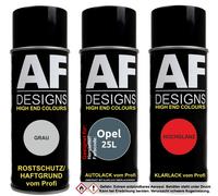 Kit bomboletta spray per Opel 25L Premium blu metallizzato vernice auto verni...