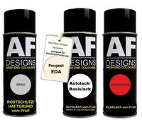 Kit bomboletta spray per Peugeot EDA beige Giamaica vernice auto vernice...