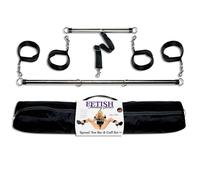 Kit Bondage Barre Spread Fetish Fantasy Series - Polsini Regolabili