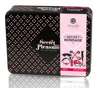 Kit Bondage BDSM Secretplay Rossa Collection - 6 Pezzi