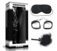 Kit Bondage Deluxe Negro 6970260902540