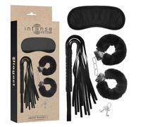Kit Bondage Intense Fetish Playset 1 - Manette, Benda, Frusta