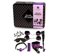 Kit Bondage Secretplay Secret Bondage Set 8 Pz Nero/Viola