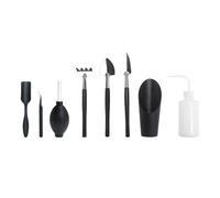 Kit Bonsai Utensili,Set di Attrezzi per Piante grasse,8 Pezzi Mini Attrezzi Giardinaggio,Kit Bonsai Attrezzi,Mini Attrezzi da Giardino Kit,per Rinvaso,Piante Grasse, Piantina