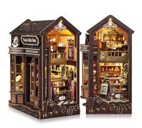 Kit Book Nook DIY per Adulti: LUMYCE Casa in Miniatura con Luci LED da Montare, Modellismo 3D Creativo per Decorare Librerie - Regalo Originale per Appassionati di Fai da Te