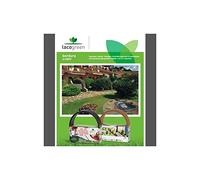 Kit Bordura CACAO MT 15 mm 4 Decorazione Giardino Duttile Flessibile Lacogreen