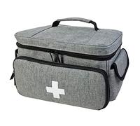 Kit Borsa da viaggio vuota Borsa da viaggio di conservazione Borsa di sopravvivenza per la casa ufficio aziende Campeggio all'aperto Borsa vuota Organizer impermeabile grande per casa Viaggio Medicine