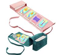 Kit Borsa Porta Carte Tarocchi da 3 Pezzi Contiene Custodia in Velluto per Carte Tarocchi e Moneta Decision Maker, Accessori per Tarocchi, Buste in Stoffa per Tarocchi Porta Carte per Carte da Gioco