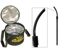 kit borsa termica + cobra lancia boilies secchio boiles pasturazione pesca carpa