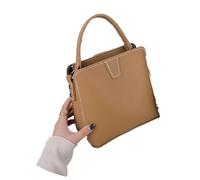 Kit Borse Fai Da Te Set di borse fatte a mano for cucire fai-da-te Cinghie for spalla Personalizza kit for la creazione di borse in pelle Accessori for cucitura a mano for borsa da donna(Khaki)
