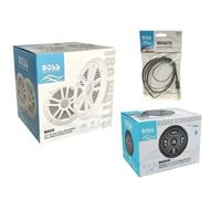 kit BOSS AUDIO SYSTEM MG250W.64 ricevitore bluetooth 2 coppie di altoparlanti