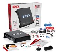 KIT BOSS AUDIO SYSTEMS R1100MK con amplificatore mono 1100 watt max e kit cavi