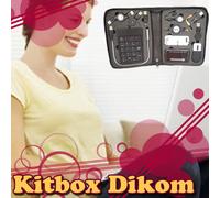 KIT BOX ACCESSORI USB PER PC PORTATILE 10PZ - TASTIERA - USB - MOUSE -