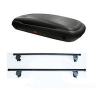 KIT BOX Baule da tetto Auto COMPATIBILE con Giulia prodotte dal 2016 in poi KIT con Barre Portatutto MISURA BOX cm. 168 x 75 x 37-60134 - DLKIT03G - M12670000