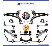 KIT BRACCI ANTERIORI + BARRA STABILIZZATRICE COMPATIBILE CON ALFA ROMEO 147-156 -GT Rinforzati