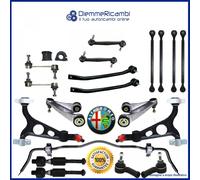 KIT BRACCI ANTERIORI + POSTERIORI + BARRA ALFA ROMEO 147 - 156 - GT - rinforzati