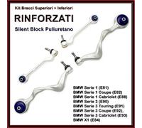 Kit Bracci Anteriori Rinforzati Sospensione BMW Serie 3 E90-93 4 Pezzi Serie 1