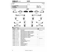 KIT BRACCI AVANTRENO ANT FOR AUDI A6-QUATTR(4F2)-AVANT (4F5)-ALLROAD (4FH) 2004>