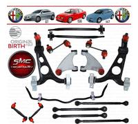 KIT BRACCI BIRTH 15PZ ANT + POST + BARRA STABILIZZATRICE ALFA ROMEO 147