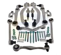 KIT BRACCI BRACCETTI AVANTRENO DX/SX COMPLETO 12 PEZZI AUDI A4 DAL 2001 Kit13001