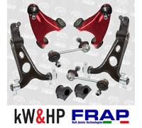 KIT BRACCI BRACCETTI OSCILLANTI TRAPEZI INF + SUP RINFORZATI FRAP ALFA ROMEO 147