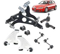 KIT BRACCI BRACCETTI SOSPENSIONE ANTERIORI PER ALFA ROMEO 147 156 GT 10 PEZZI