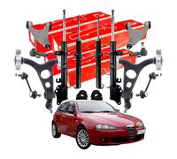 Kit Bracci Completo 10 Pezzi + 4 Ammortizzatori Speed Alfa Romeo 147 156 Gt