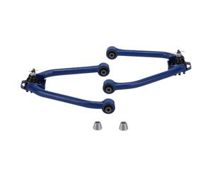 Kit bracci di controllo camber anteriore superiore con giunto sferico compatibile con 350Z Z33 2003 2004 2005 2006 2007 2008 2009(Blue)