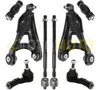 Kit bracci di sospensione anteriore compatibile per RENAULT CLIO 2 II composto da 8 ricambi auto